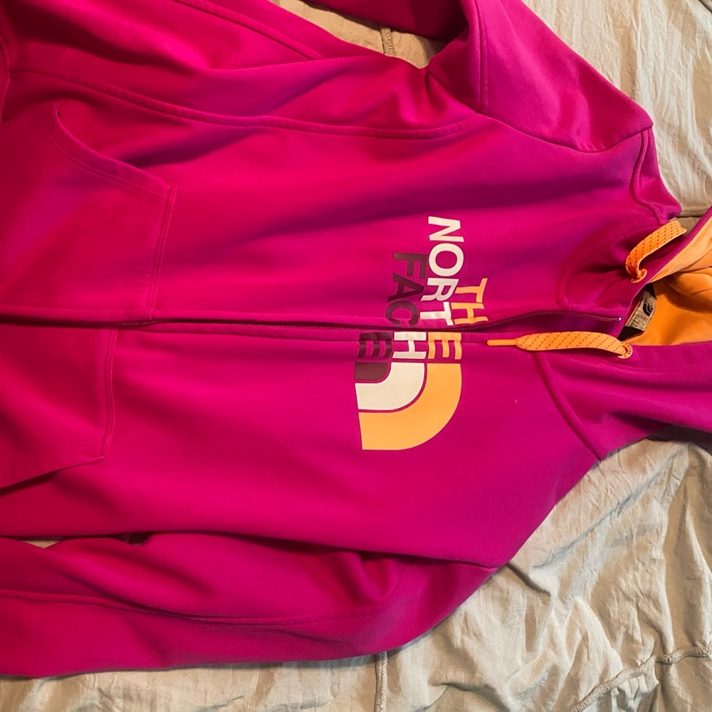 North Face Pink Sweater